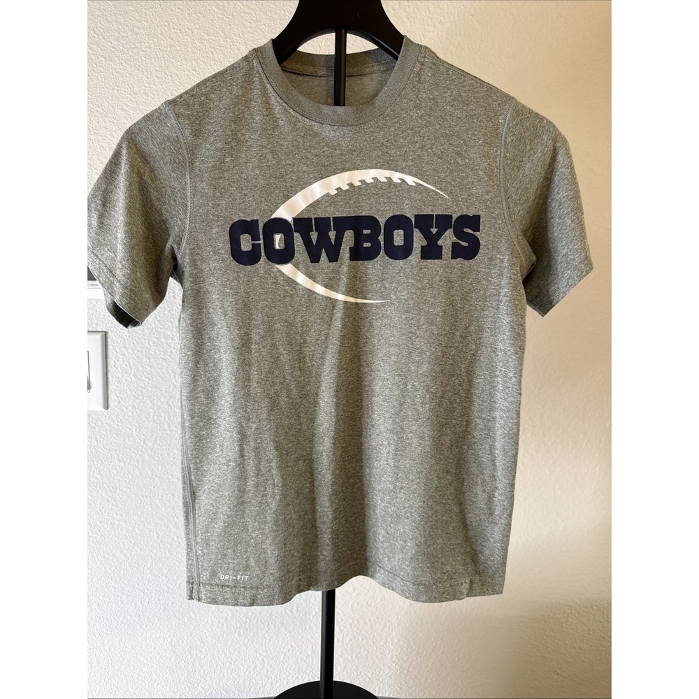 Nike Boys Dallas Cowboys Dri-Fit T-shirt Size Medium